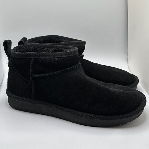 CUSHIONAIRE Women's pull on boot 8.5 BLACK - Picture 1 of 7